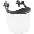 Ergodyne 8995 Hard Hat Face Shield For Full Brim, Clear 60245